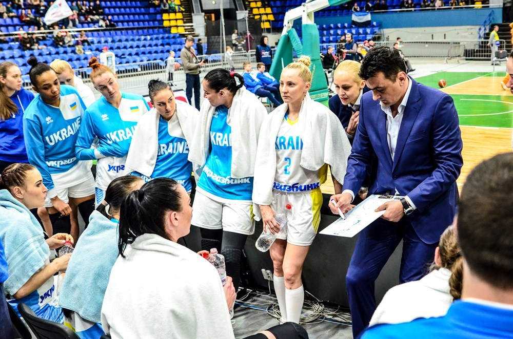Тренерський штаб назвав склад жіночої збірної України на вирішальні матчі кваліфікації Євробаскету-2019